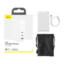 倍思 120W 氮化镓快速充电器 2USB-C 1USB-A