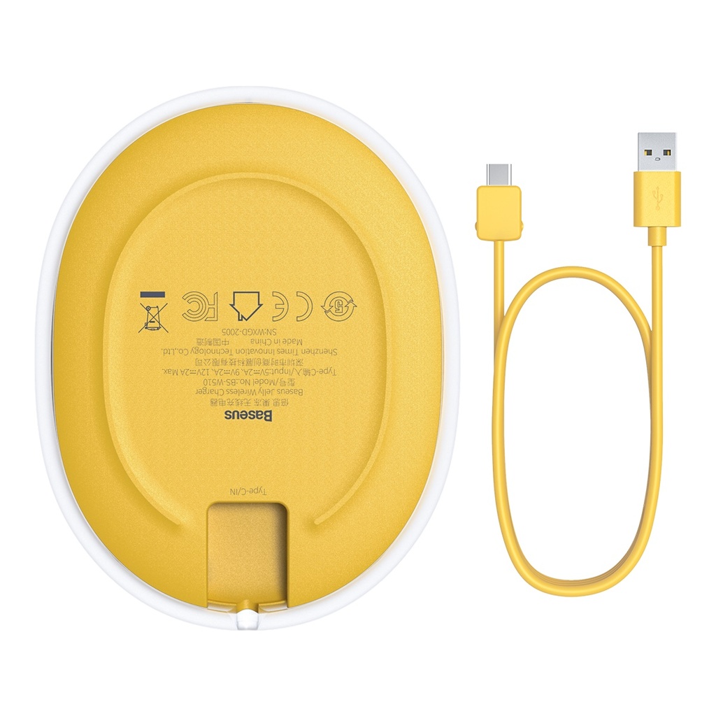倍思果冻无线充电器 15W