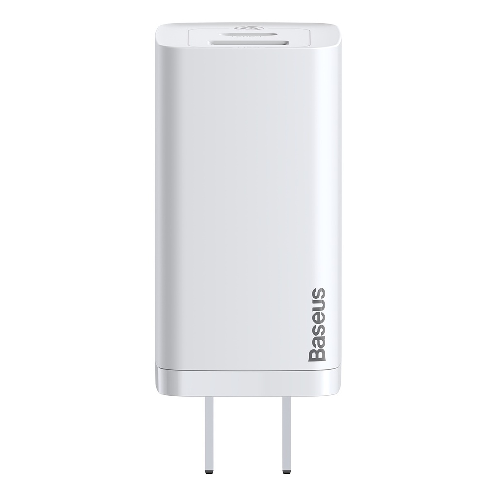 倍思65W 氮化镓迷你快速充电器 USB-C USB-A