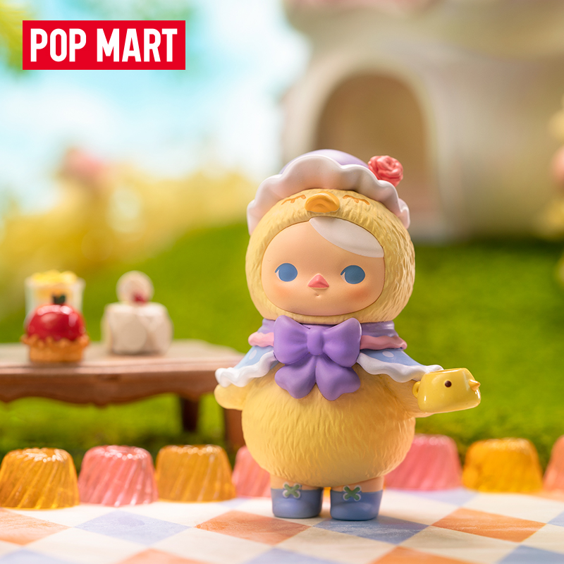 POPMART泡泡玛特 PUCKY精灵动物茶话会系列盲盒玩具摆件